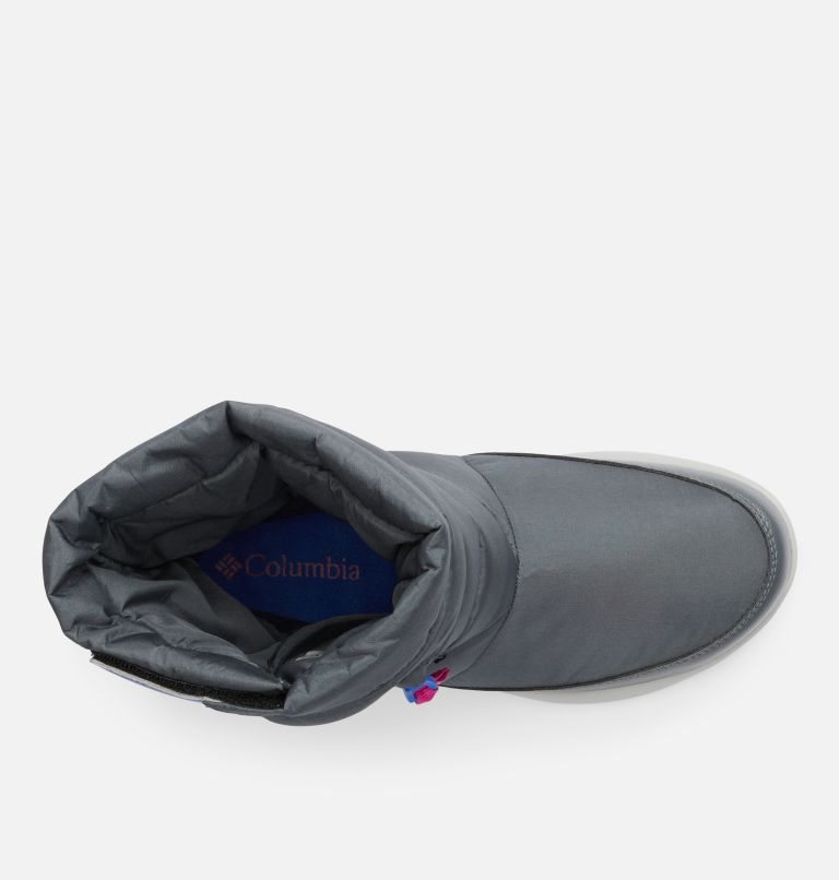 Women's Columbia Paninaro Omni-Heat Pull On Boots Dark Grey | CA-XLC15