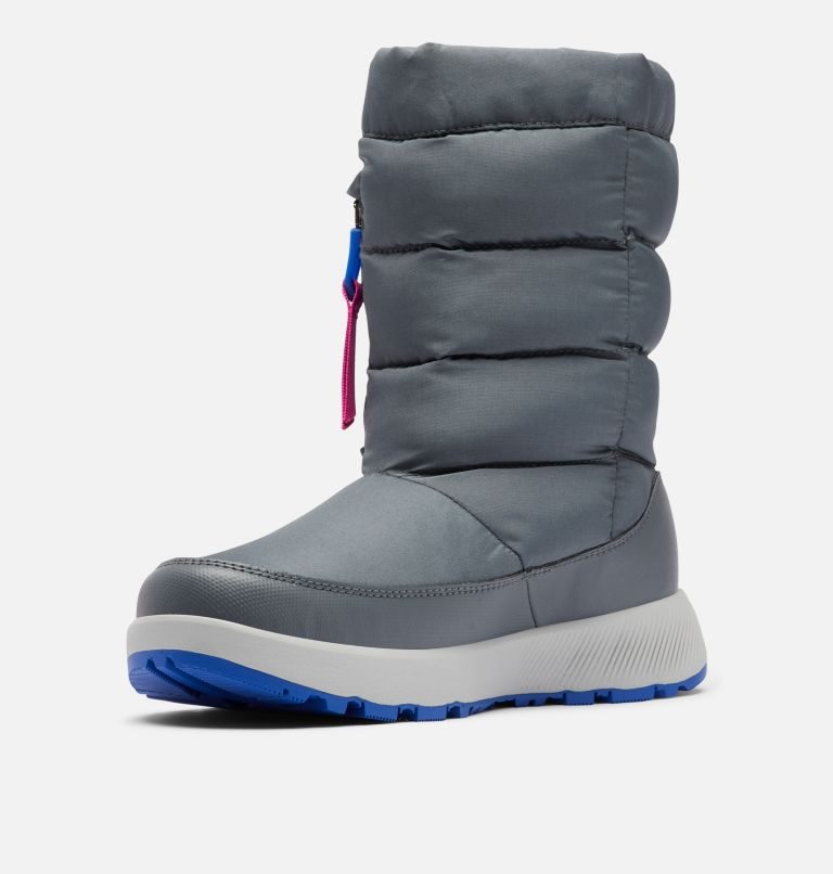Women's Columbia Paninaro Omni-Heat Pull On Boots Dark Grey | CA-XLC15