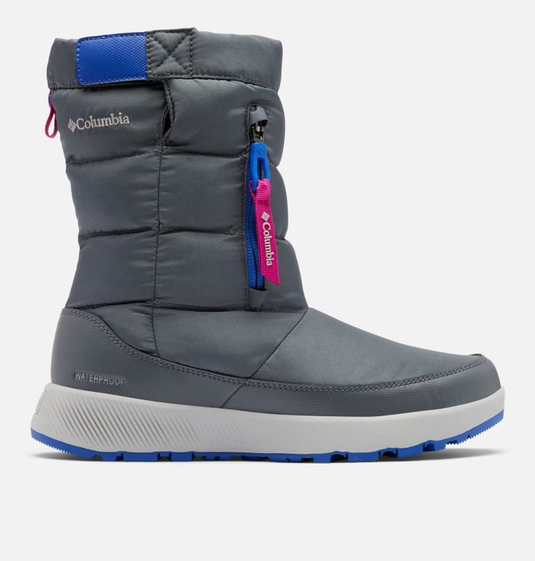 Women\'s Columbia Paninaro Omni-Heat Pull On Boots Dark Grey | CA-XLC15