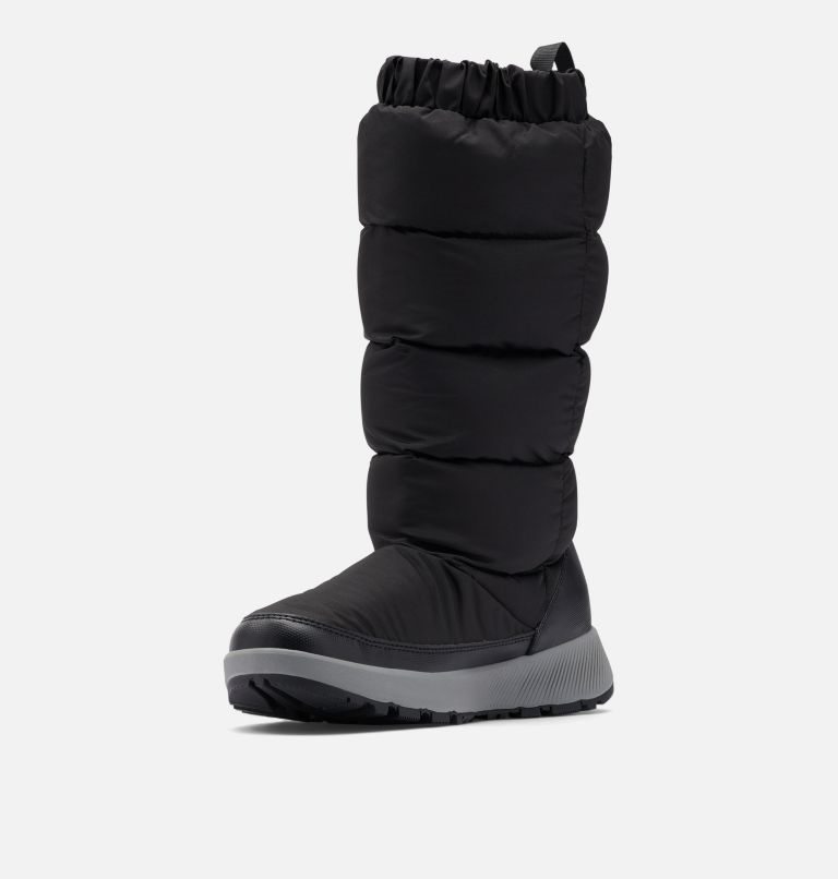 Women's Columbia Paninaro Omni-Heat Tall Boots Black | CA-X16C4