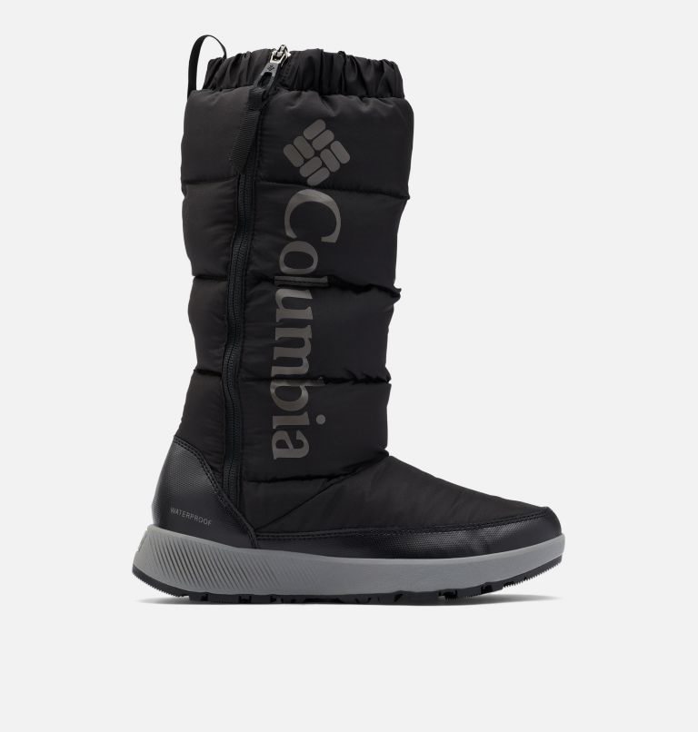 Women\'s Columbia Paninaro Omni-Heat Tall Boots Black | CA-X16C4