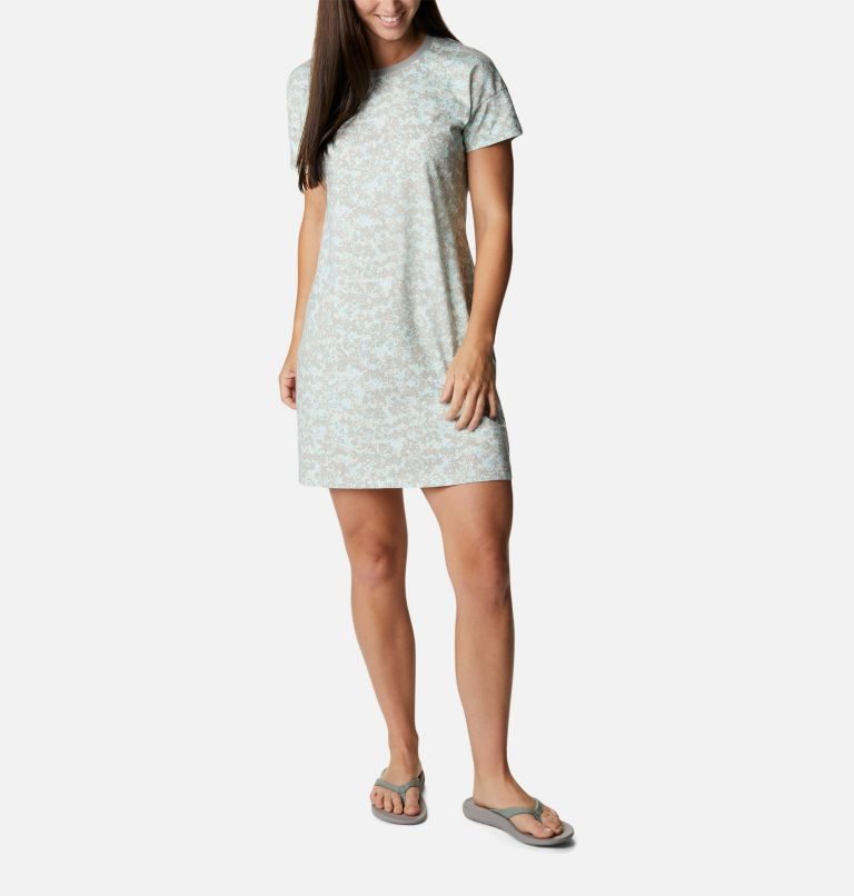 Women's Columbia Park Printed Dress Camo | CA-F480A