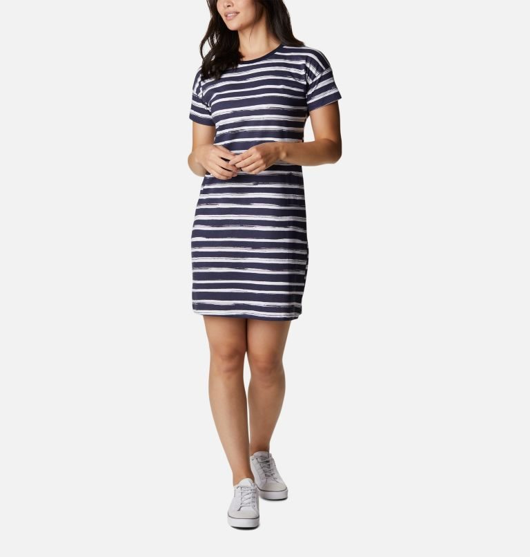 Women's Columbia Park Printed Dress Stripe | CA-UAL54