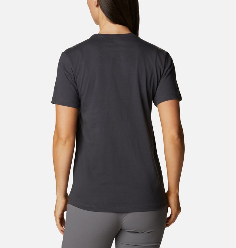 Women's Columbia Park Relaxed T Shirts Black | CA-S8035