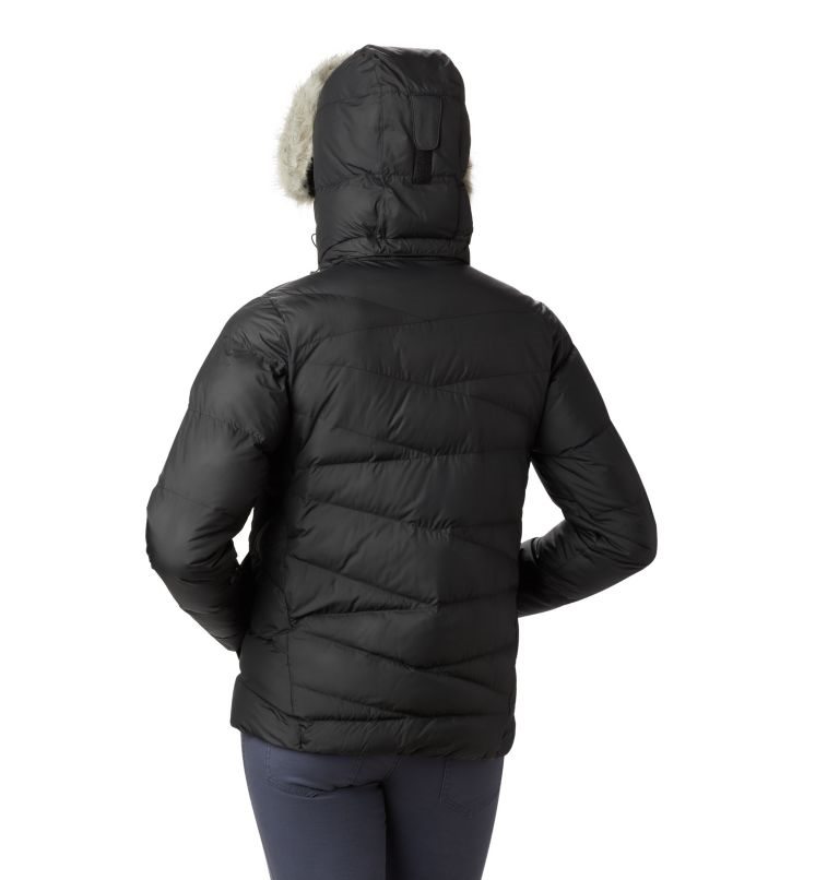 Women's Columbia Peak to Park Insulated Jackets Black | CA-F48C5