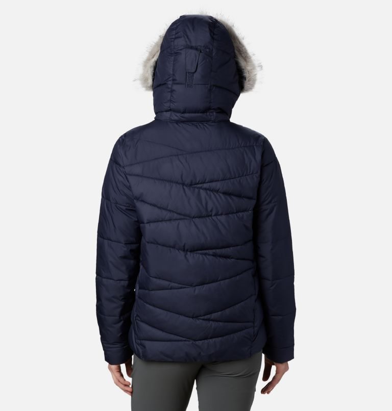 Women's Columbia Peak to Park Insulated Jackets Navy | CA-J5834