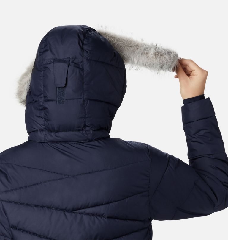 Women's Columbia Peak to Park Insulated Jackets Navy | CA-J5834