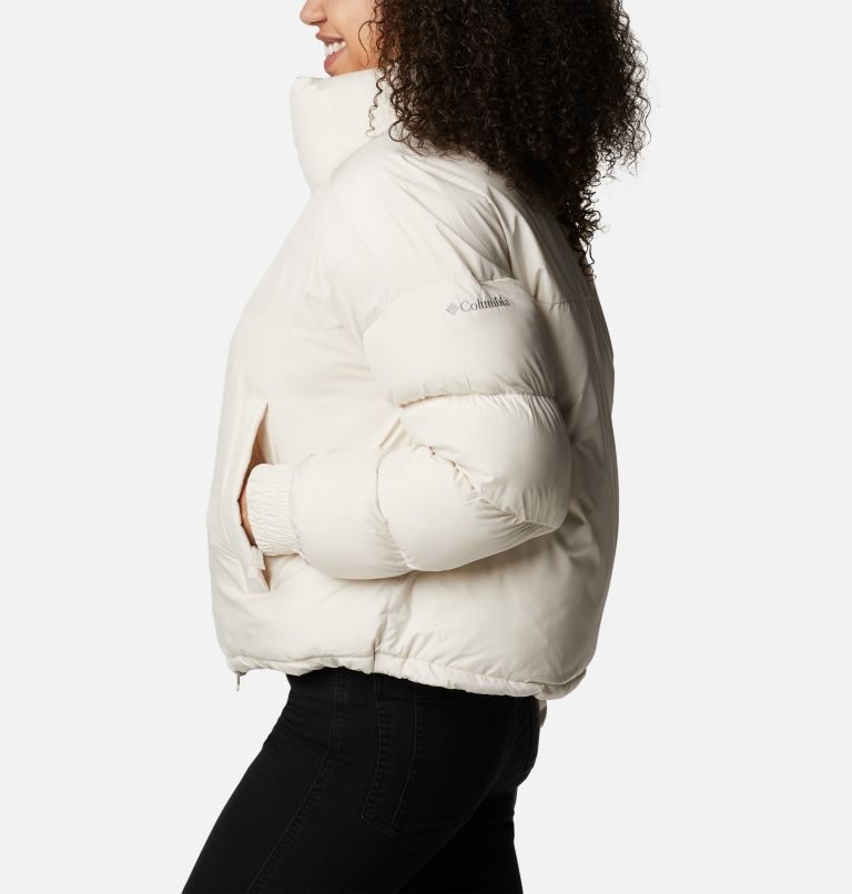 Women's Columbia Pike Lake Cropped Jackets Cream | CA-Q63C8