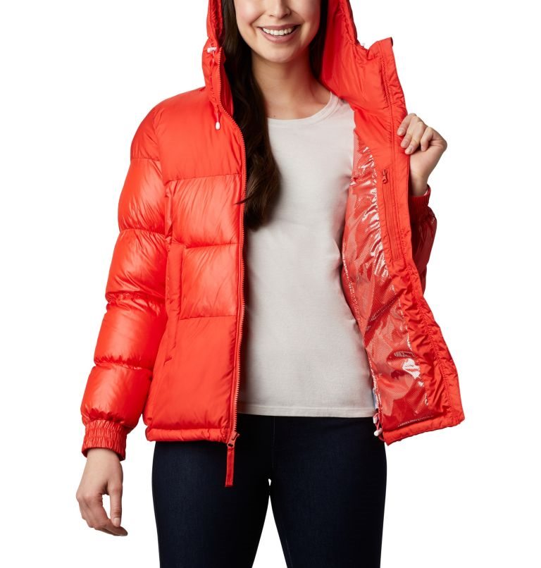 Women's Columbia Pike Lake II Insulated Jackets Red | CA-H413L