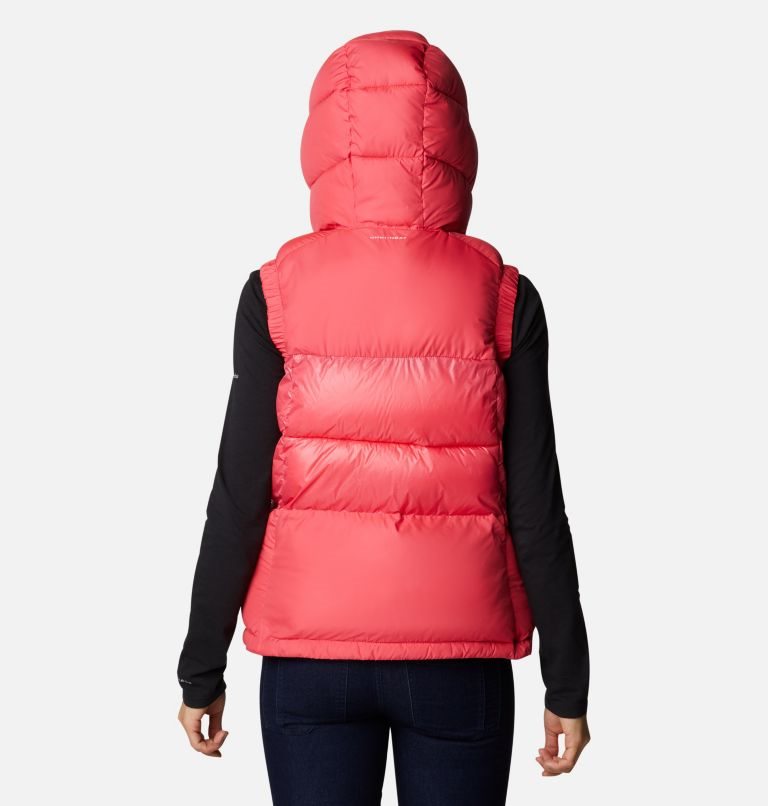 Women's Columbia Pike Lake II Insulated Vests Pink | CA-KC540