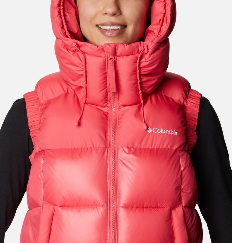 Women's Columbia Pike Lake II Insulated Vests Pink | CA-KC540