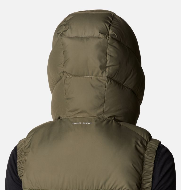 Women's Columbia Pike Lake II Insulated Vests Olive | CA-WA65L