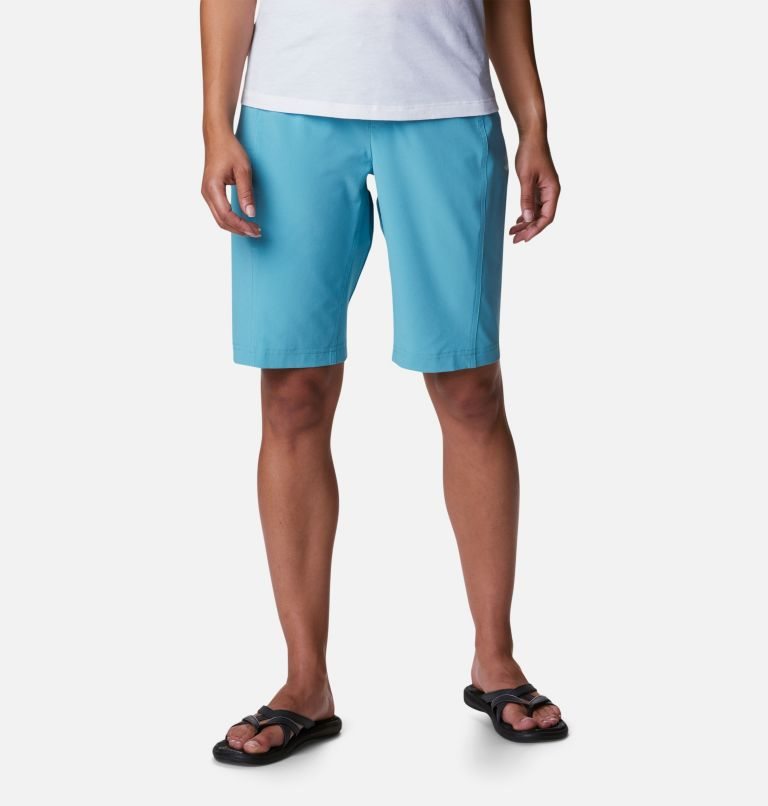 Women\'s Columbia Pleasant Creek Board Shorts Blue | CA-DLC58