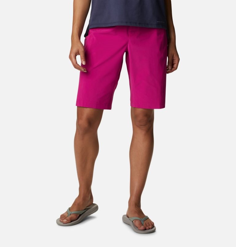 Women\'s Columbia Pleasant Creek Board Shorts Fuchsia | CA-N01C8
