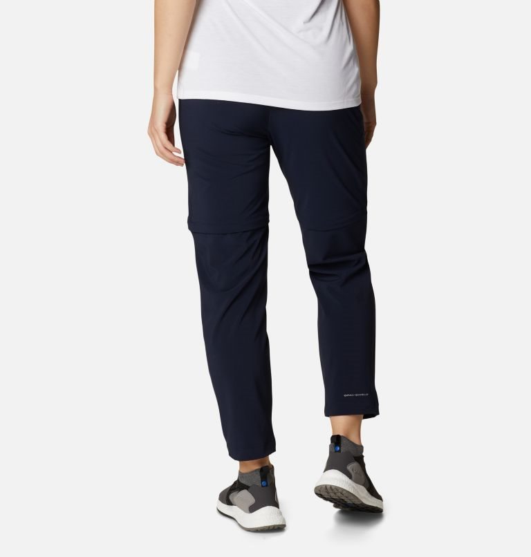 Women's Columbia Pleasant Creek Convertible Pants Navy | CA-R6014