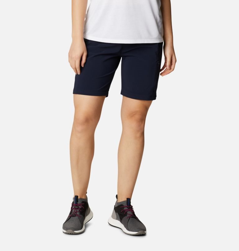 Women's Columbia Pleasant Creek Convertible Pants Navy | CA-R6014