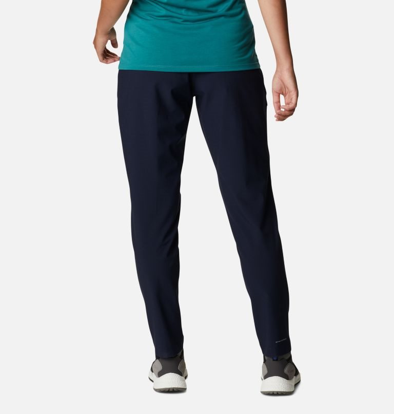 Women's Columbia Pleasant Creek Core Pants Navy | CA-K643C
