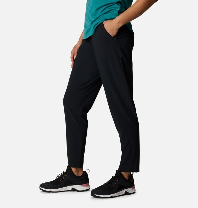 Women's Columbia Pleasant Creek Core Pants Black | CA-L03LA