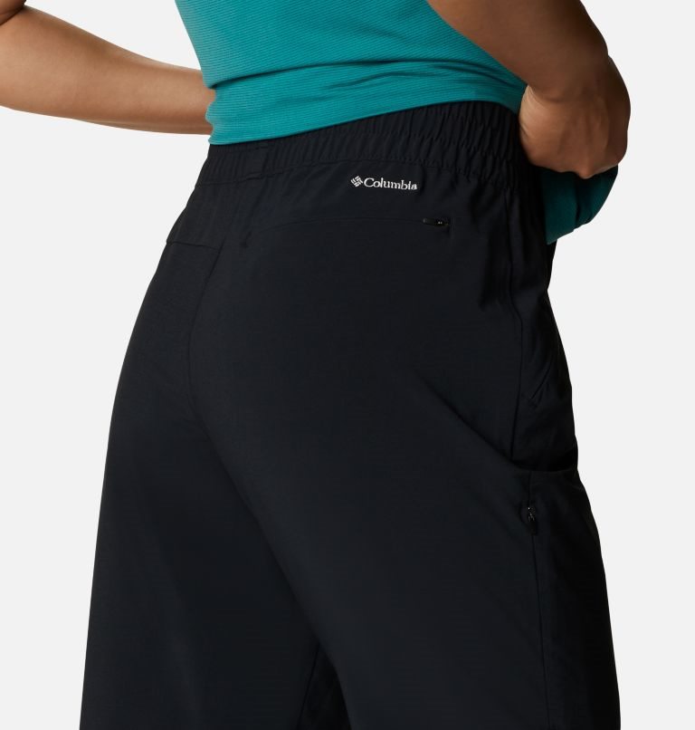Women's Columbia Pleasant Creek Core Pants Black | CA-L03LA
