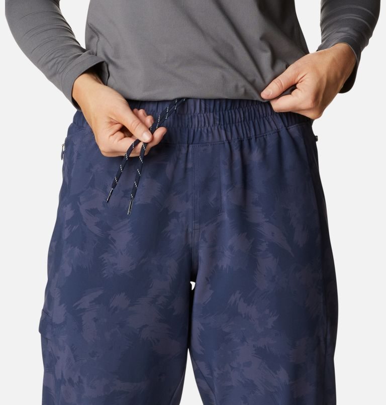 Women's Columbia Pleasant Creek Jogger Navy | CA-J0A65