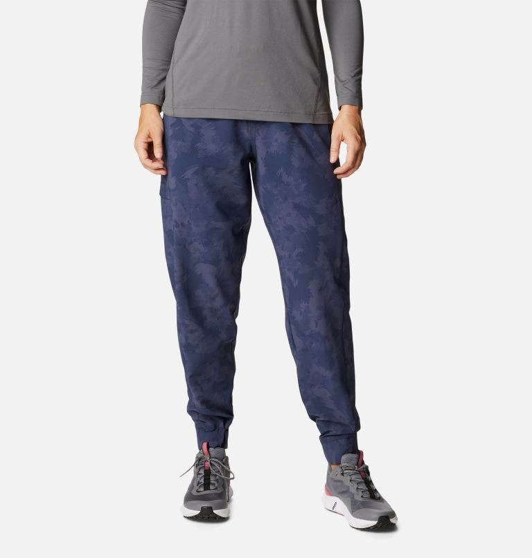 Women\'s Columbia Pleasant Creek Jogger Navy | CA-J0A65