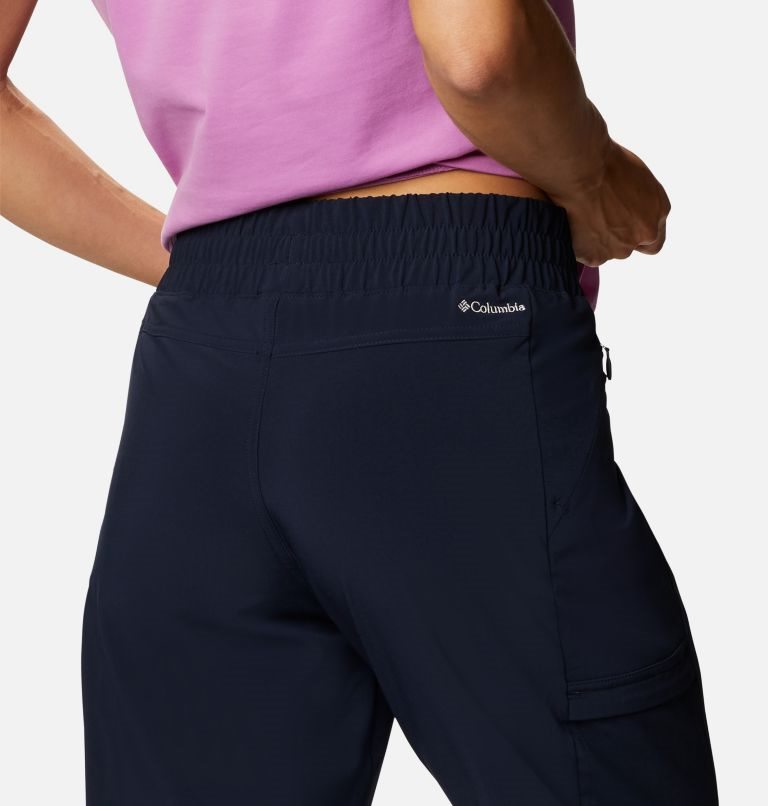 Women's Columbia Pleasant Creek Jogger Navy | CA-L185C
