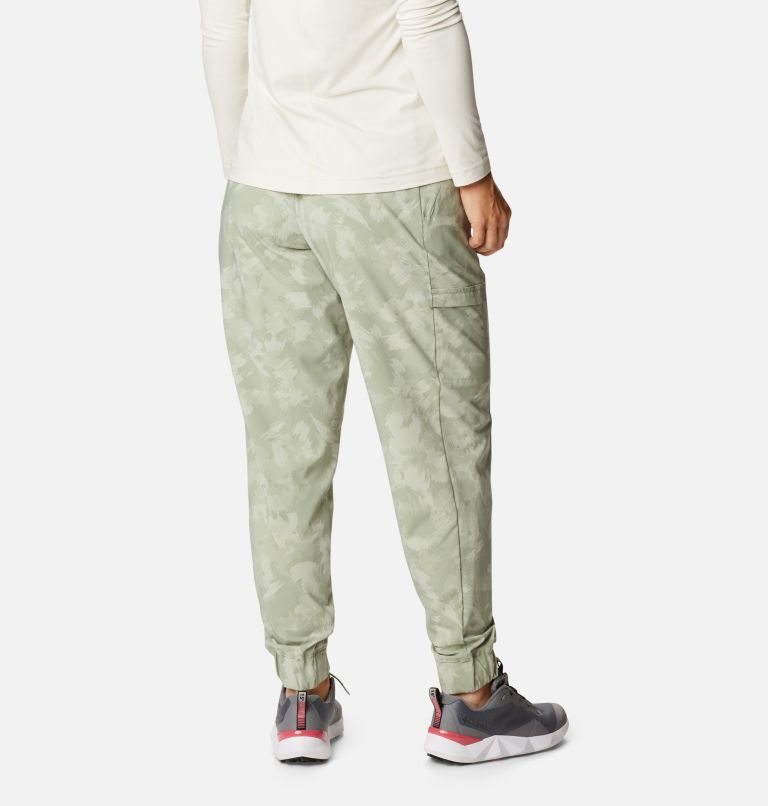 Women's Columbia Pleasant Creek Jogger Olive | CA-T1A0L