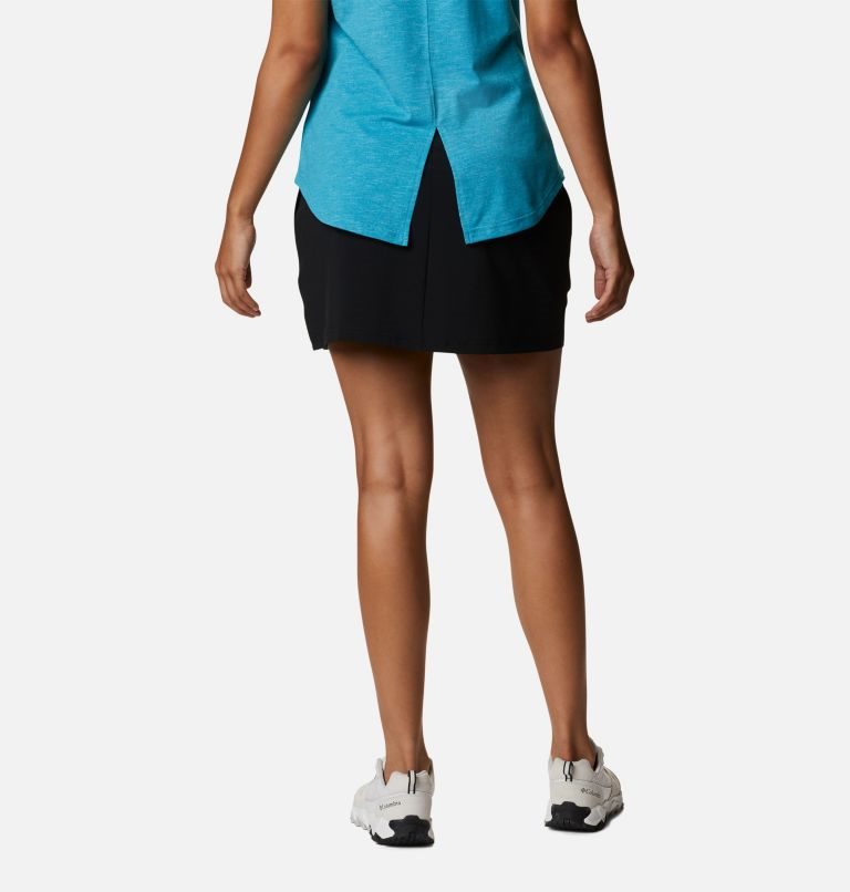 Women's Columbia Pleasant Creek Skorts Black | CA-G0L35