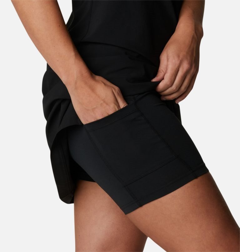 Women's Columbia Pleasant Creek Stretch Dress Black | CA-M14CL