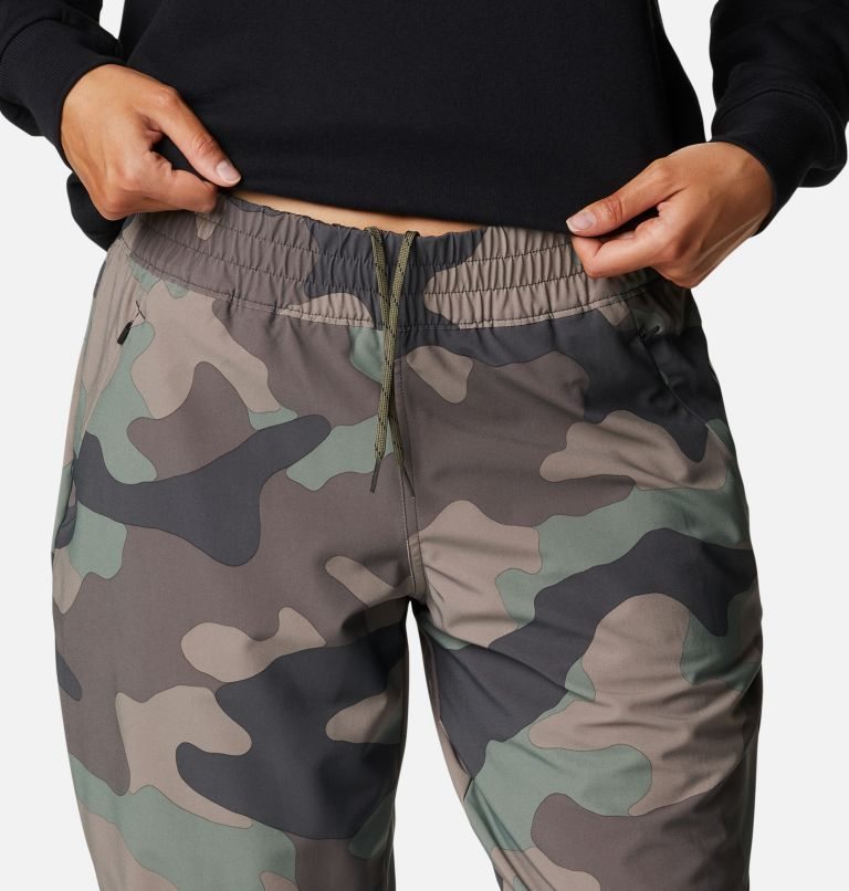 Women's Columbia Pleasant Creek Warm Jogger Camo | CA-G1C84