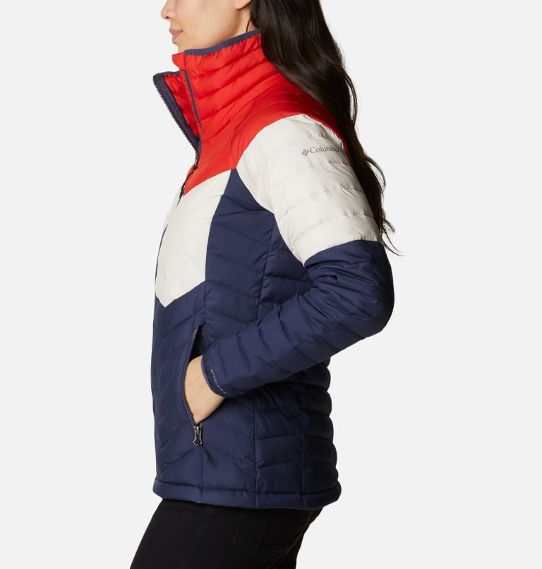 Women's Columbia Powder Lite Blocked Jackets Multicolor | CA-PCL30
