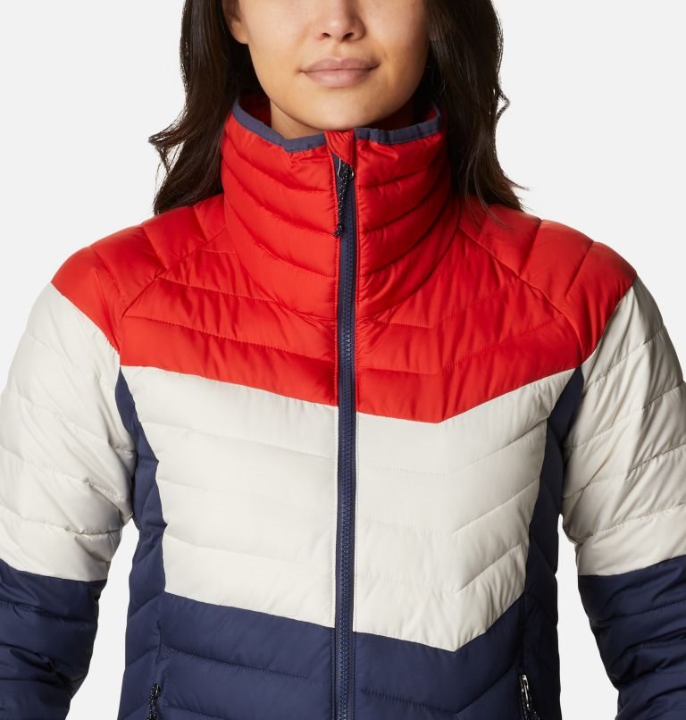 Women's Columbia Powder Lite Blocked Jackets Multicolor | CA-PCL30