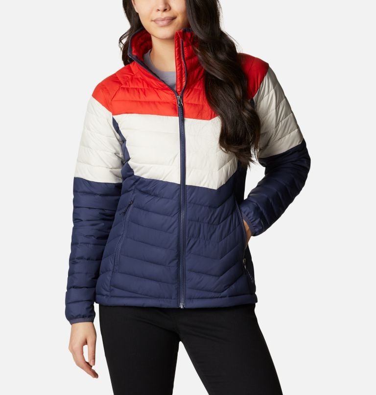 Women\'s Columbia Powder Lite Blocked Jackets Multicolor | CA-PCL30