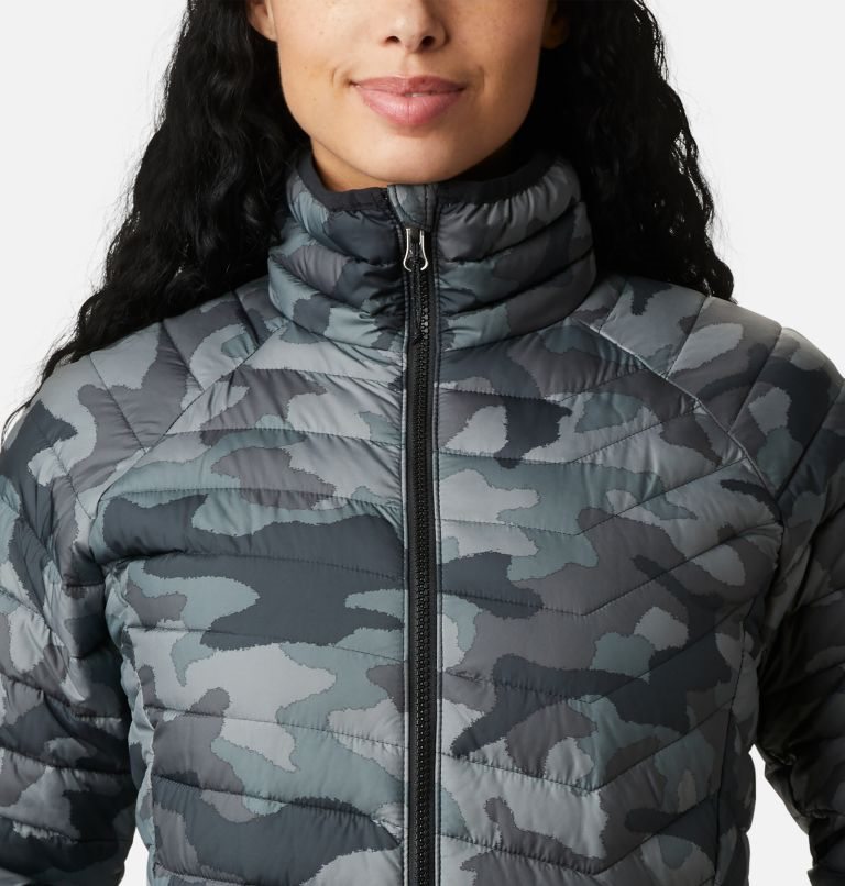 Women's Columbia Powder Lite Jackets Camo | CA-SC0A5