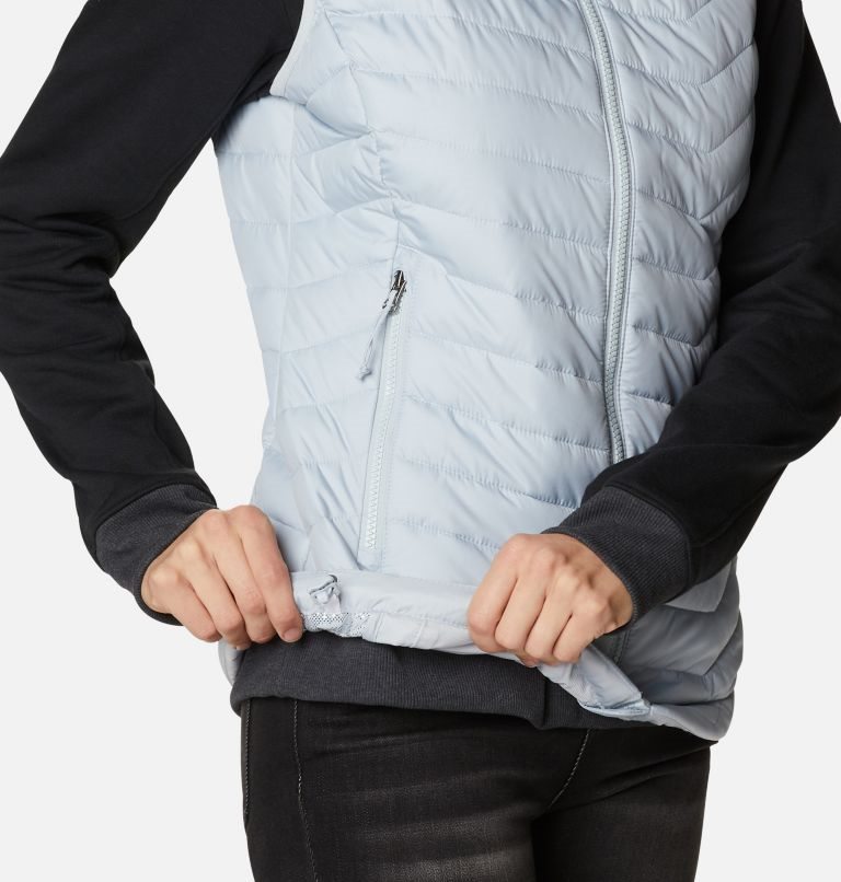 Women's Columbia Powder Lite Vest Light Grey | CA-CC368