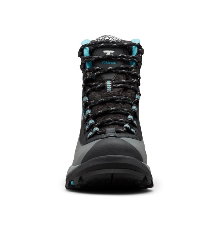 Women's Columbia Powderhouse Titanium Omni-Heat 3D OutDry Boots Black | CA-O01L4