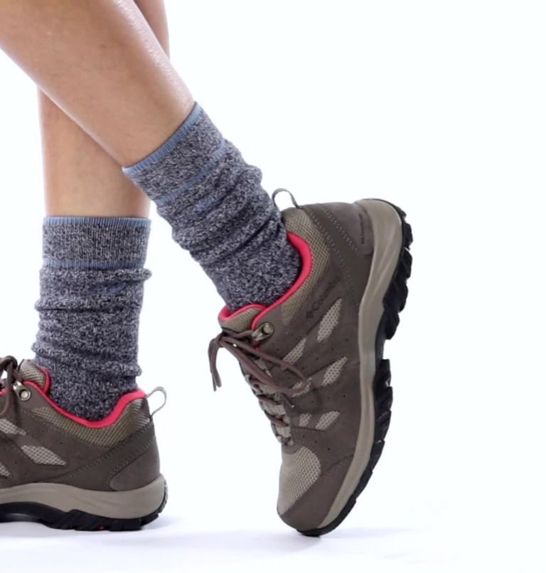 Women's Columbia Redmond III Waterproof Hiking Shoes Brown | CA-CC658