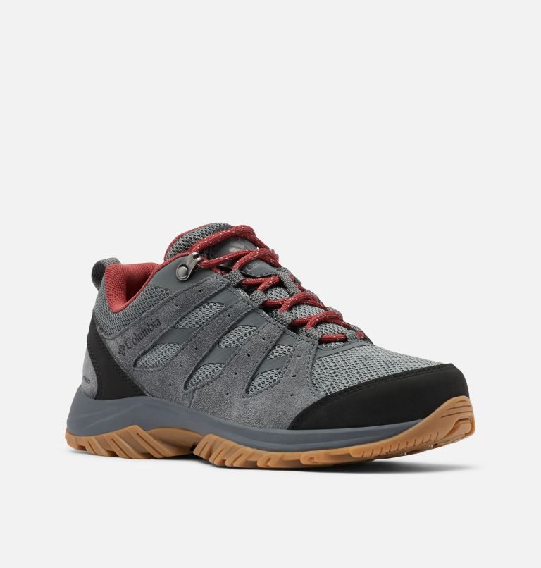 Women's Columbia Redmond III Waterproof Hiking Shoes Dark Grey | CA-GLC84