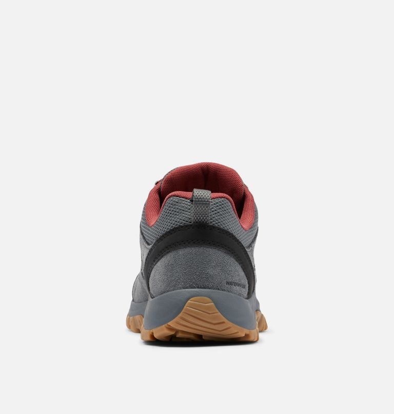 Women's Columbia Redmond III Waterproof Hiking Shoes Dark Grey | CA-GLC84