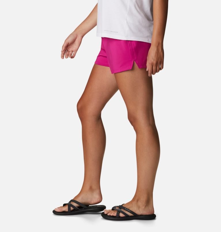 Women's Columbia Sandy Creek Stretch Shorts Fuchsia | CA-IC356