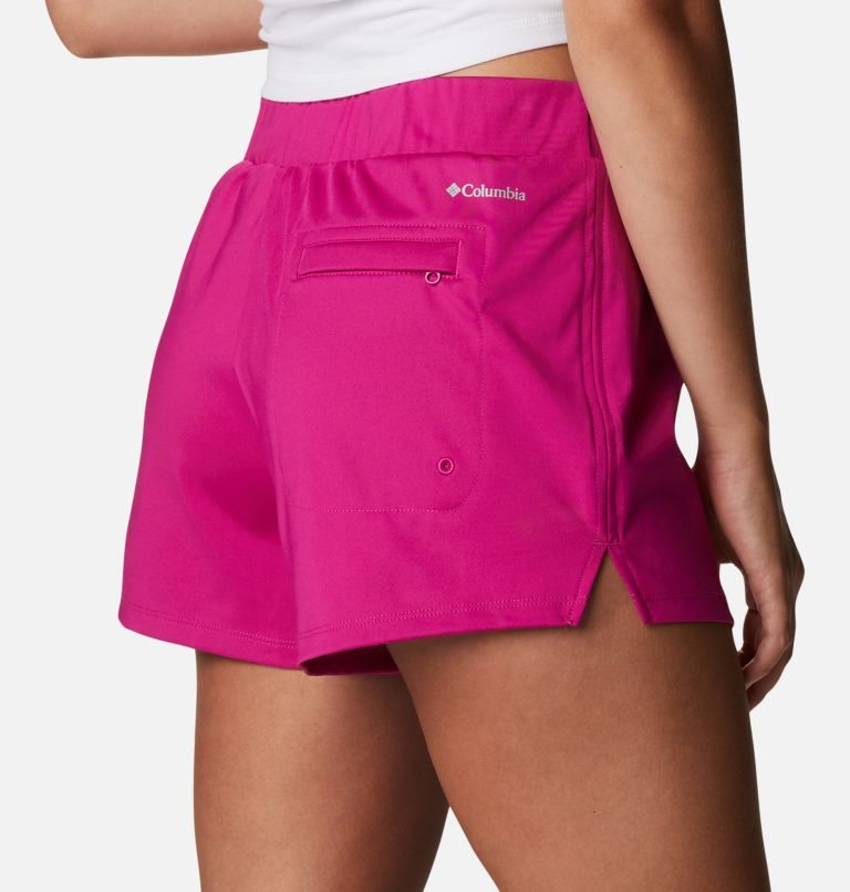 Women's Columbia Sandy Creek Stretch Shorts Fuchsia | CA-IC356