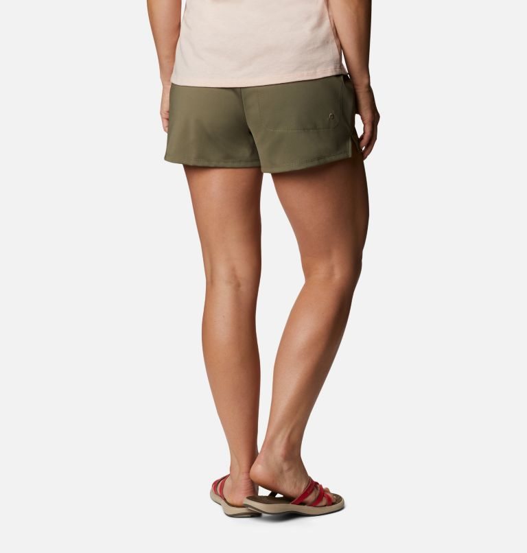 Women's Columbia Sandy Creek Stretch Shorts Olive | CA-KA063