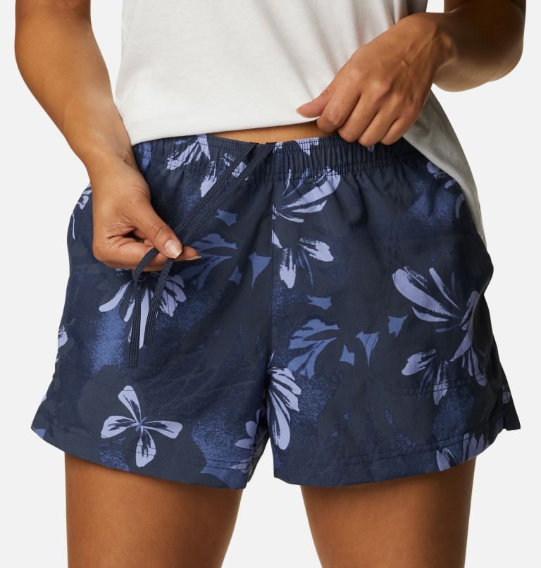 Women's Columbia Sandy River II Printed Shorts Flower | CA-L4158