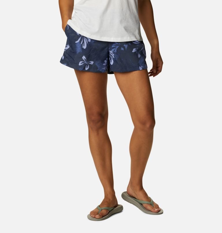 Women\'s Columbia Sandy River II Printed Shorts Flower | CA-L4158