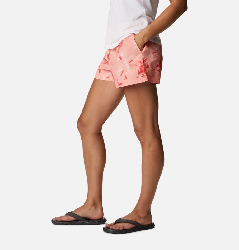 Women's Columbia Sandy River II Printed Shorts Flower | CA-MC806