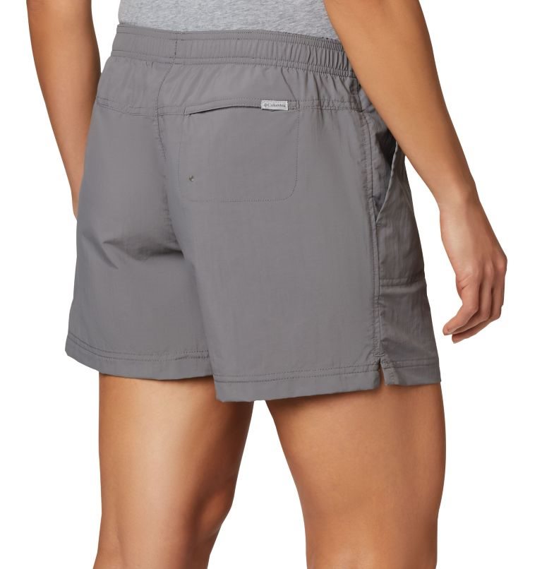Women's Columbia Sandy River Shorts Grey | CA-D61LC