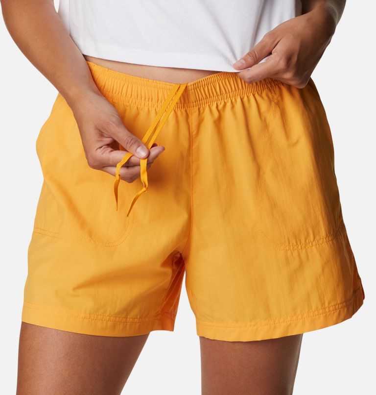 Women's Columbia Sandy River Shorts Mango | CA-N0A86