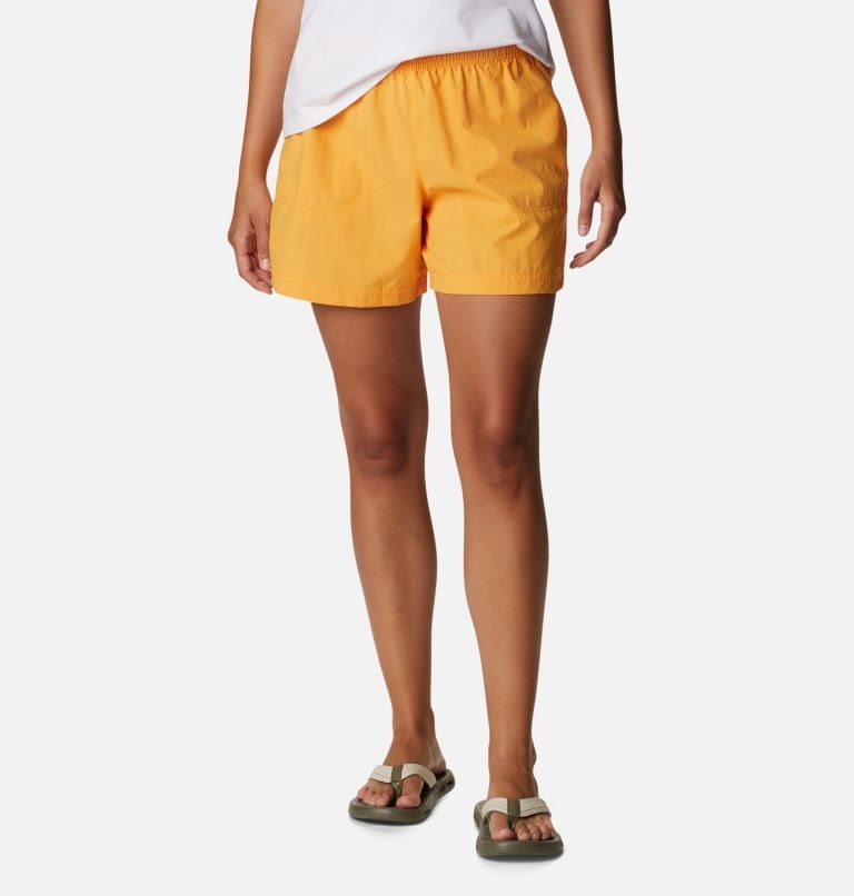 Women\'s Columbia Sandy River Shorts Mango | CA-N0A86