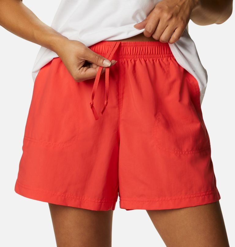 Women's Columbia Sandy River Shorts Orange | CA-I46CA