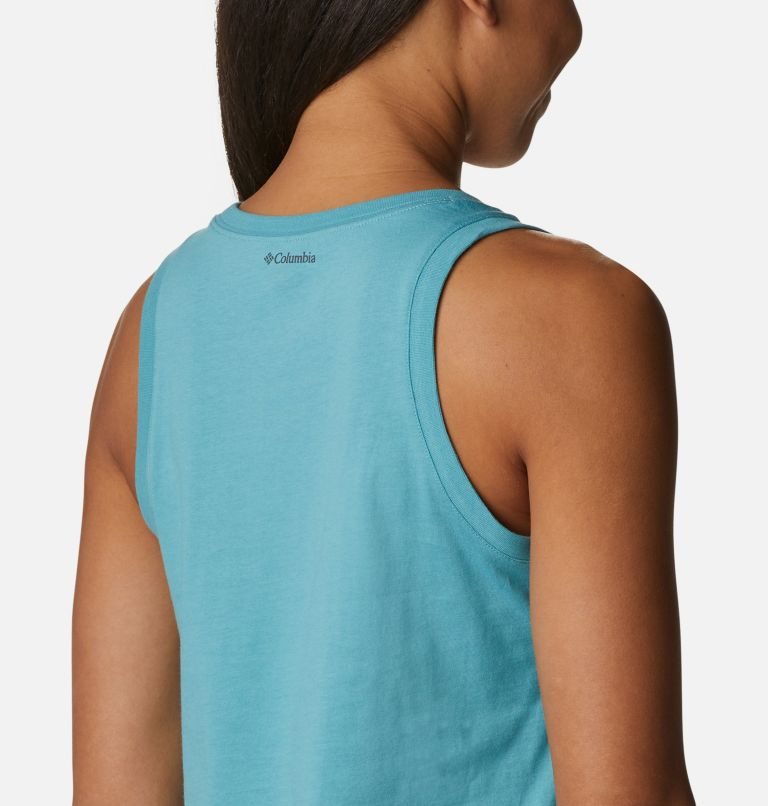 Women's Columbia Sapphire Point Tanks Turquoise | CA-H1864